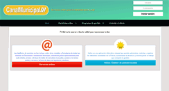 Desktop Screenshot of canalmunicipal.com